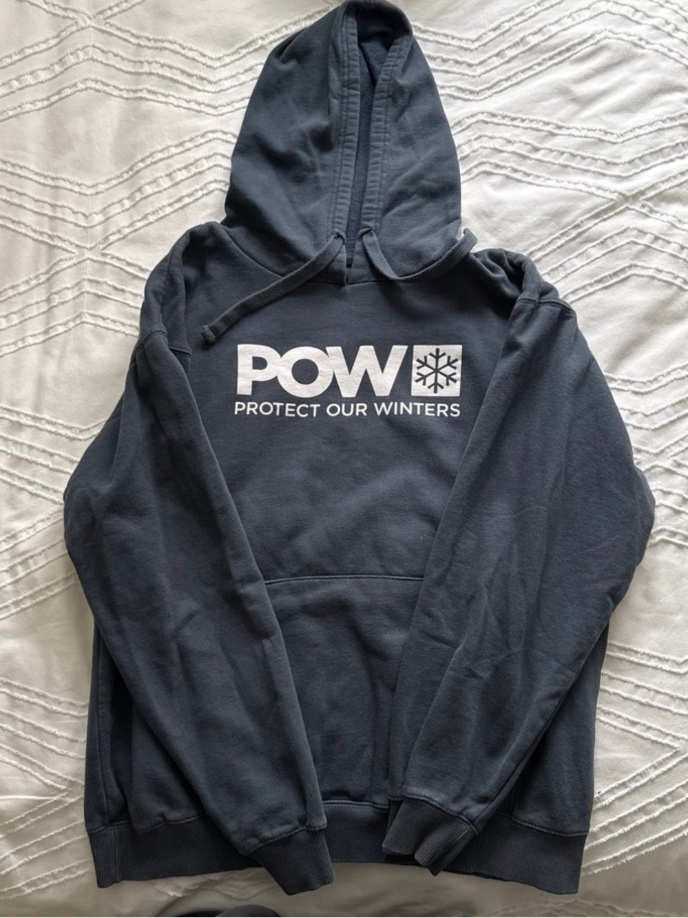 POW Protect Our Winters Men's Hoodie - Dark Blue